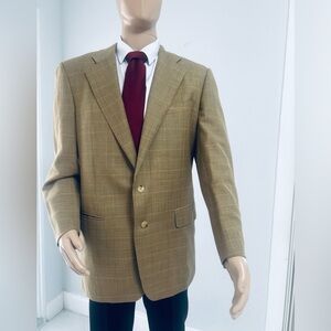 Ermenegildo Zegna Men's Tan Blazer 54